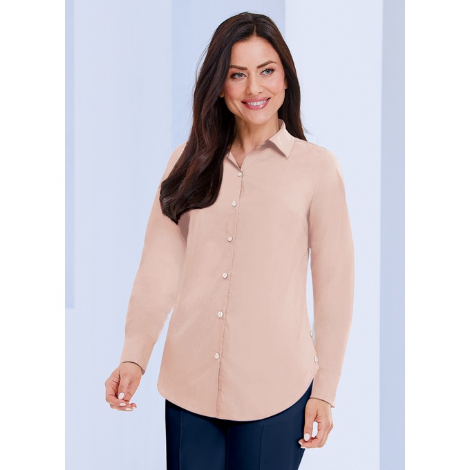 Easy Care Comfort Poplin Shirt, , large