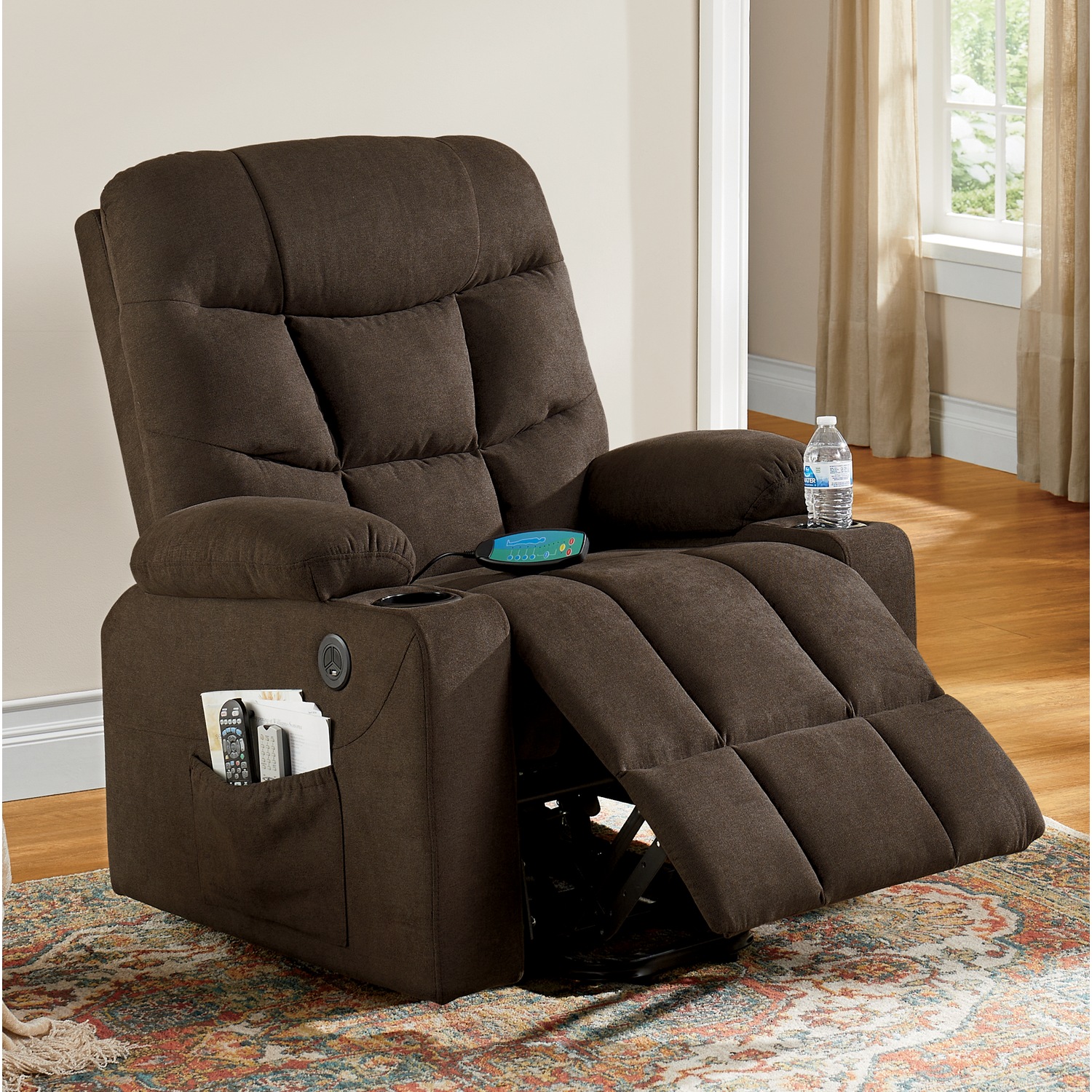 Colton Lift Recliner with Heat and Massage Seventh Avenue