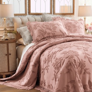 Alice Floral Chenille Sham, , large