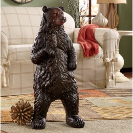 Standing Black Bear, , large