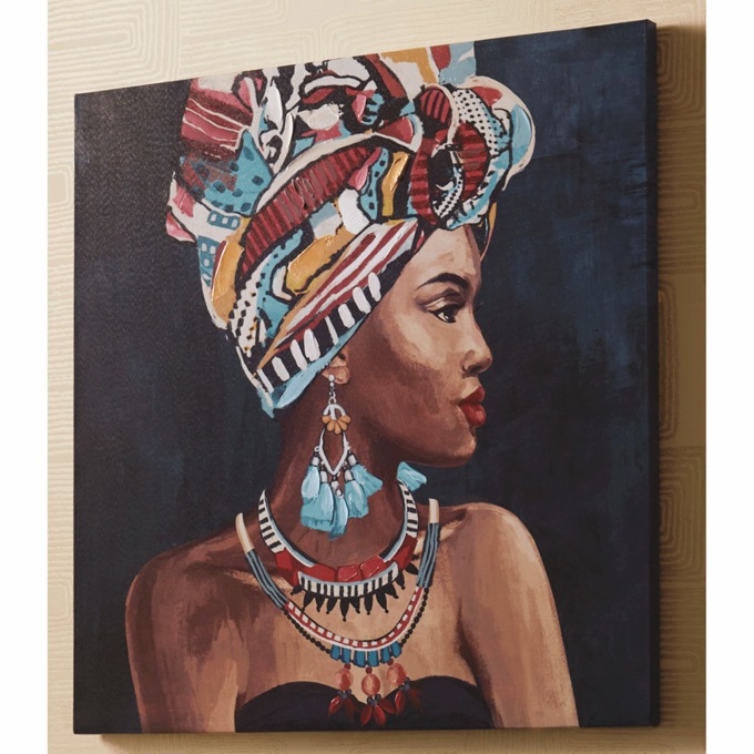 Jayla Global Woman Wall Art, , large