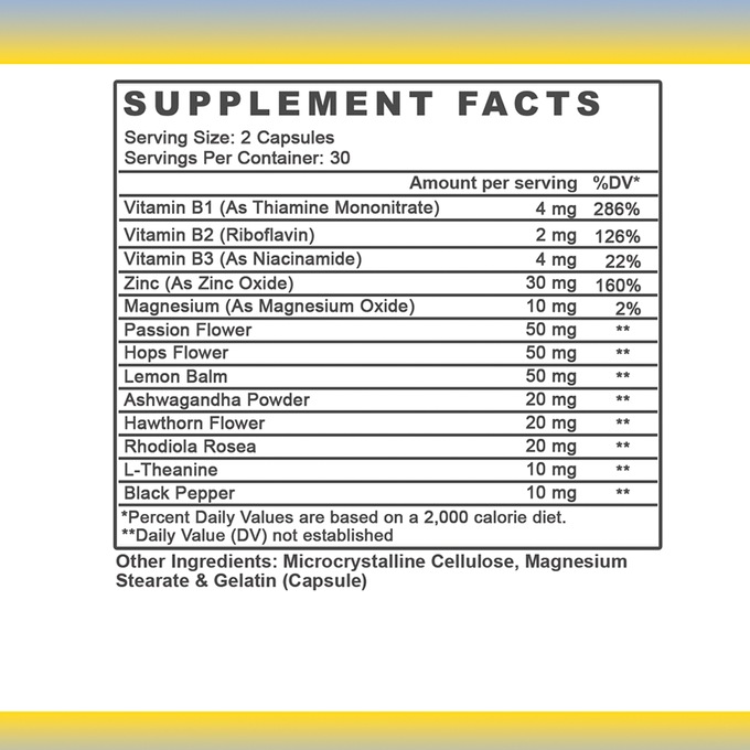 Stress Less Adaptogenic Supplement, , large