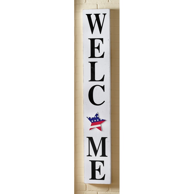 All Season Interchangeable Welcome Sign, , large