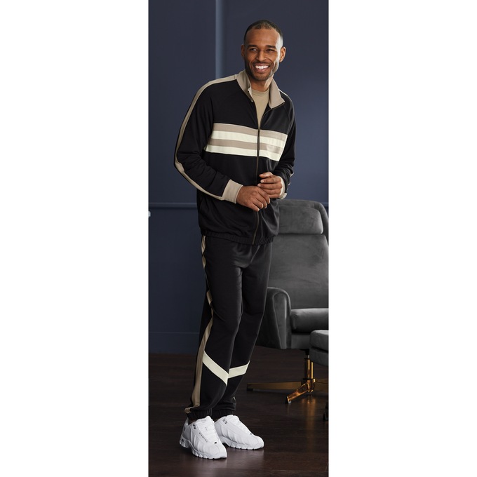 Multi-stripe Active Set, Black, large