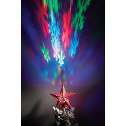 Projector Star Tree Topper, , large