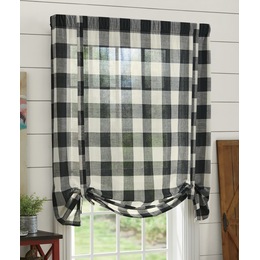 Buffalo Plaid Tie Shade, , large