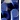 Large Link Necklace and Earring Set, Blue, swatch