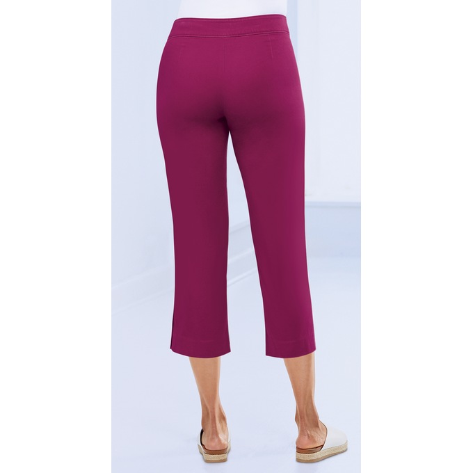 Button-Leg Capri, , large