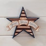 God Bless America Wood Wall Art, , large