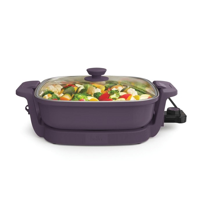 Bella Deep Make-and-Take Electric Skillet, , large