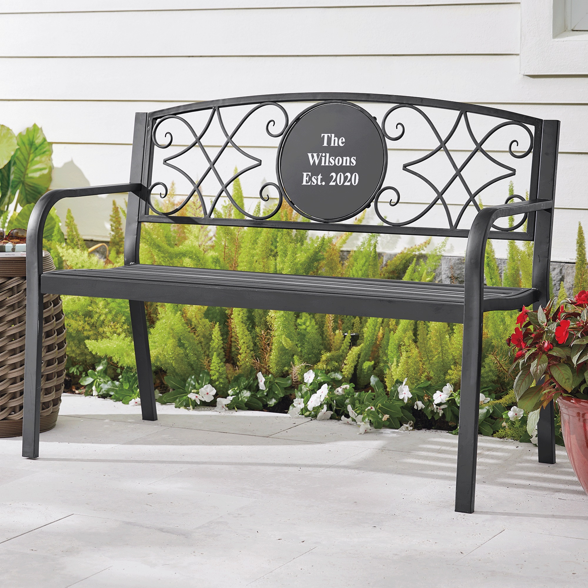 Metal Bench, , large