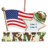 Personalized Military Ornament, , large