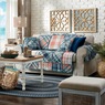 Ruffled-Edge Patchwork Decorative Pillow, , large