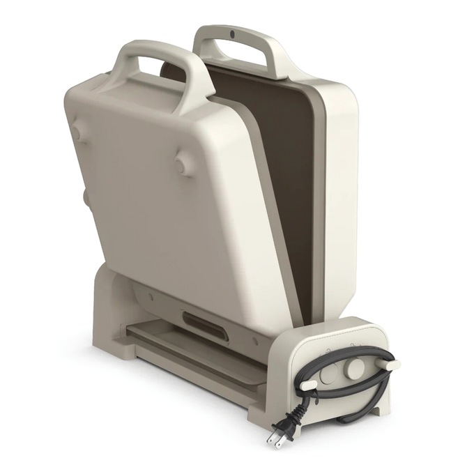 Buy Both & Save: Bella Waffle Maker and Griddle, Oatmilk, large