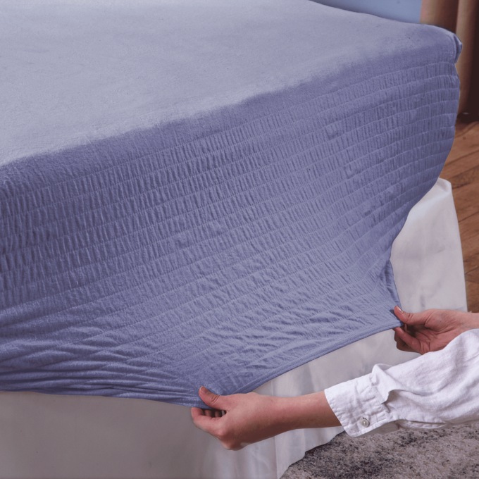 BedTite Solid Flannel Sheet Set, , large