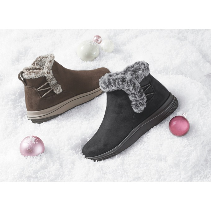 Clarks Breeze Fur Bootie, , large