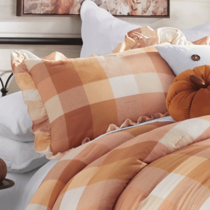 Willow Ruffled Sham, , large