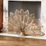 Peacock Fireplace Screen, , large