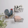 Set of 3 Farm Animal Wall Baskets, , large