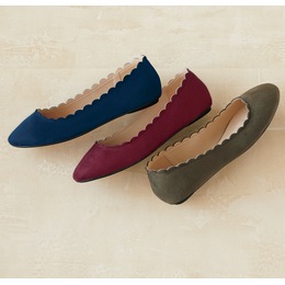 Scalloped Flat, , large