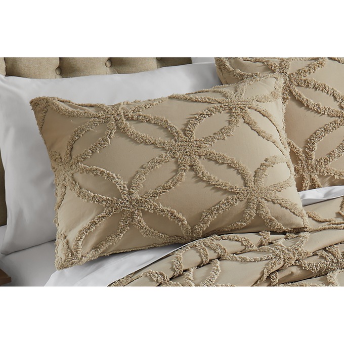 Solid Chenille Sham, , large