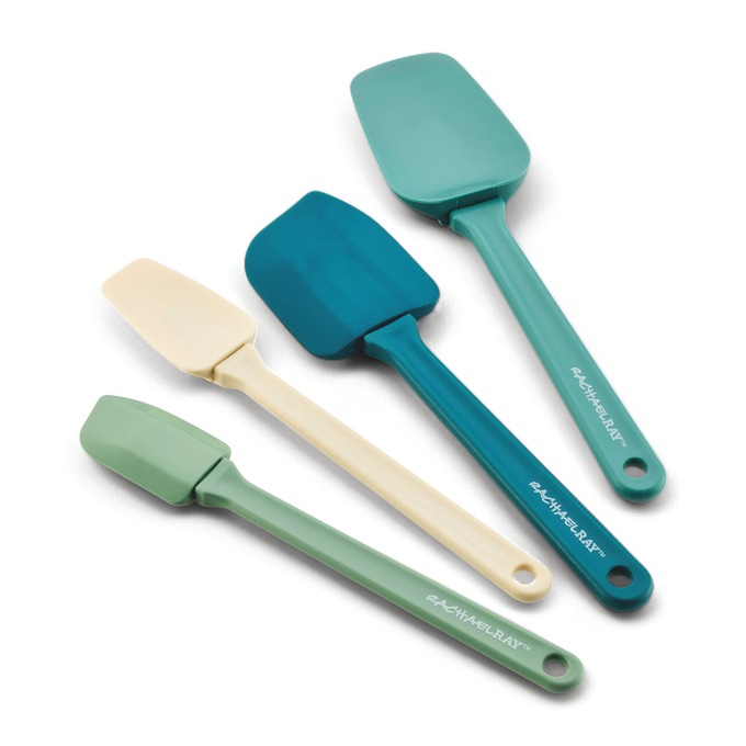 Rachael Ray 4-Piece Spatula & Spoonula Set, , large