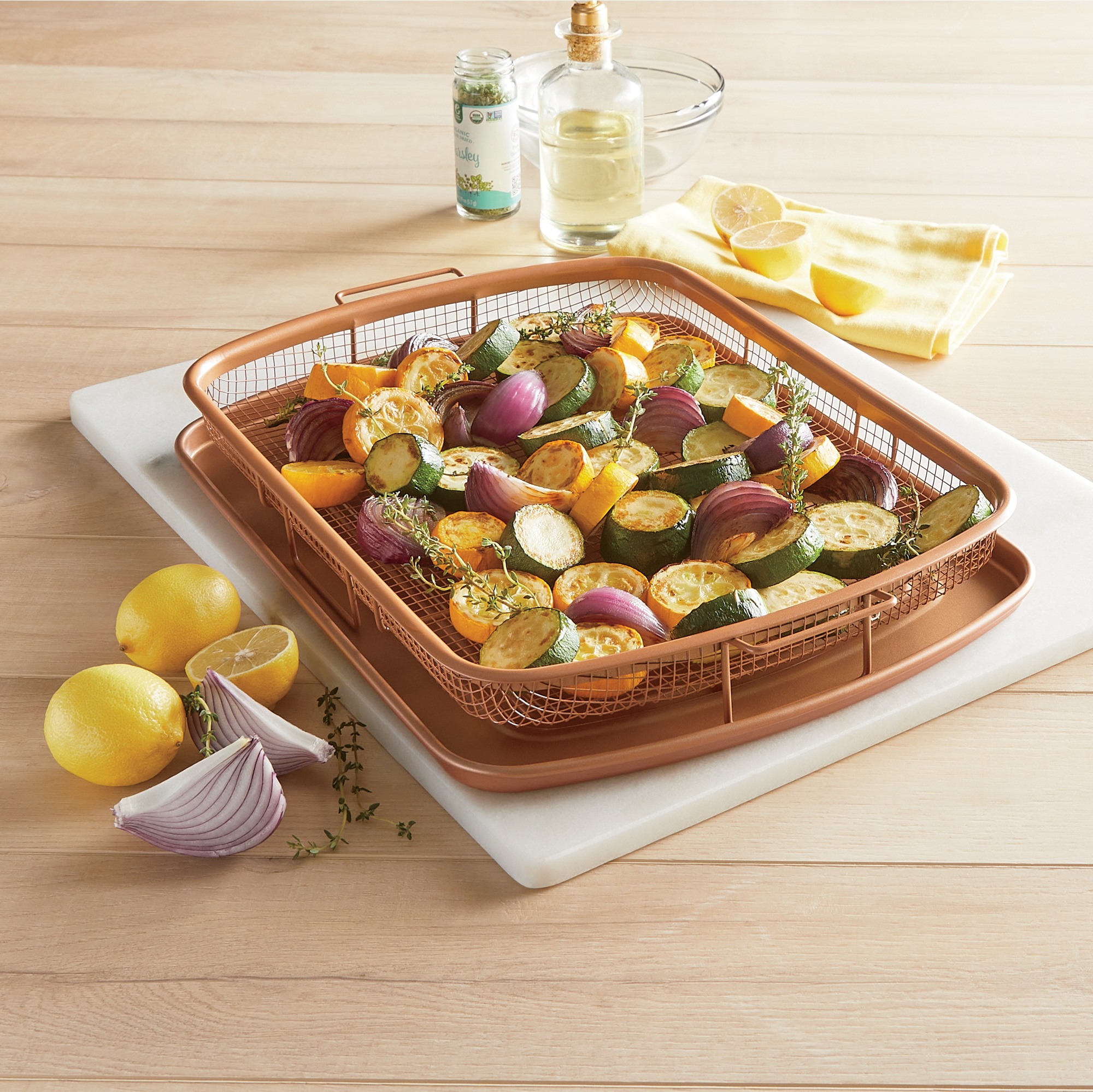 Gotham Steel XL 2Piece Crisper Tray Seventh Avenue