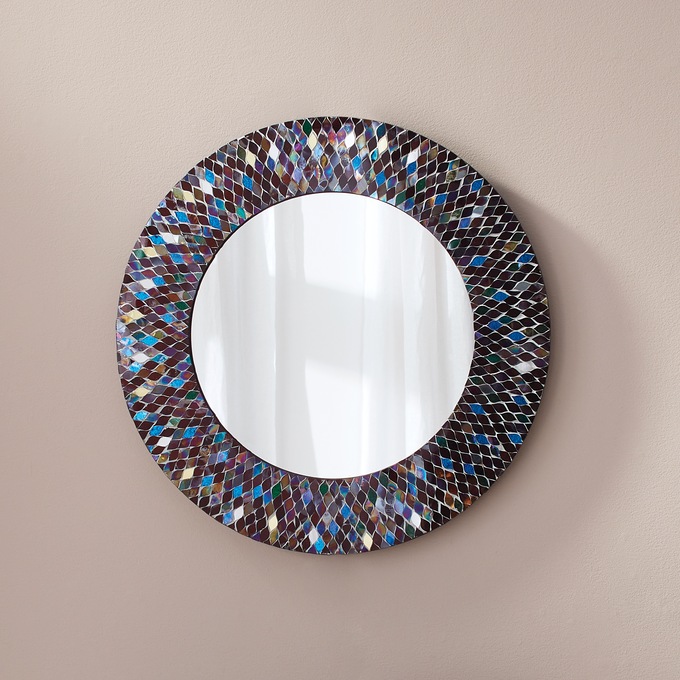 Decorative Mosaic Wall Mirror, , large