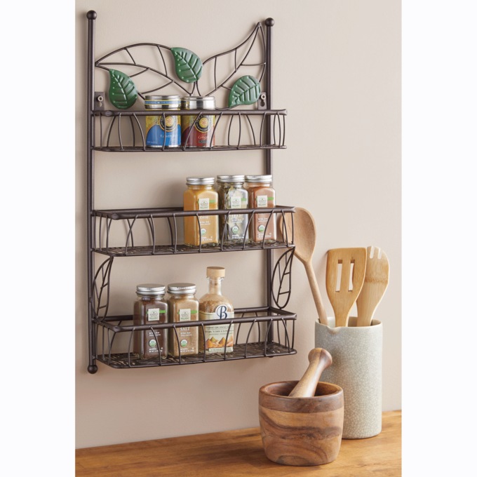 Rei Leaf Spice Rack, , large