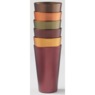 Set of 6 Aluminum Tumblers, , large