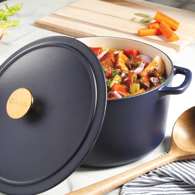 Sur La Table Millau 5.5-qt. Enameled Cast Iron Dutch Oven with Lid, , large