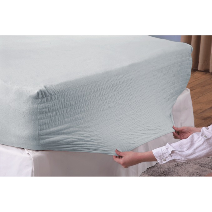 BedTite Solid Flannel Sheet Set, , large