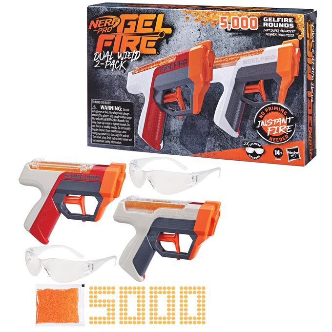 Nerf ProGelfire Dual Wield 2-Pack                                                                                                                                                                       , , large