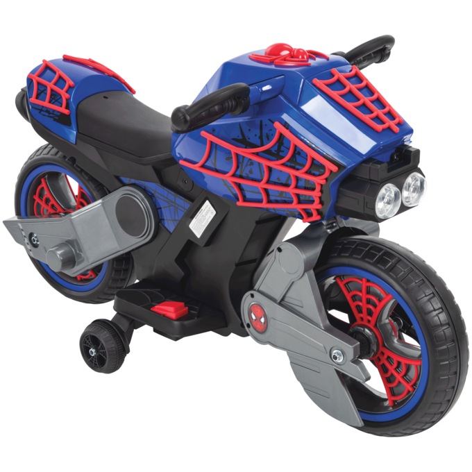 Spider-Man Motorcycle Ride-On, , large