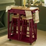 Kitchen Island with Stools, , large