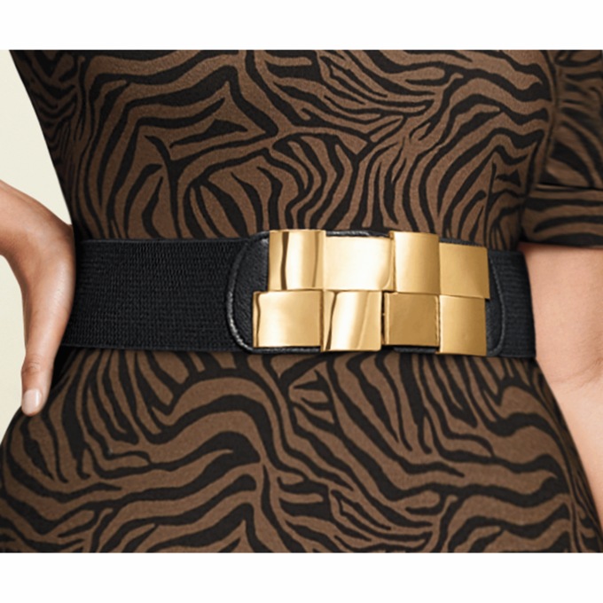 Geometric Buckle Belt, , large