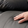 Overstuffed Recliner with Massage, , large
