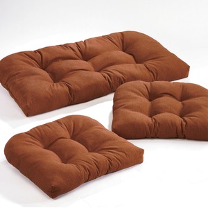 3-Piece Wicker Cushion Set, , large