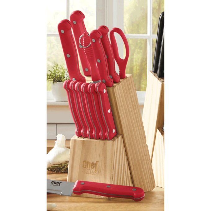 Chef Tested 14-Piece Cutlery Set by Wards, , large