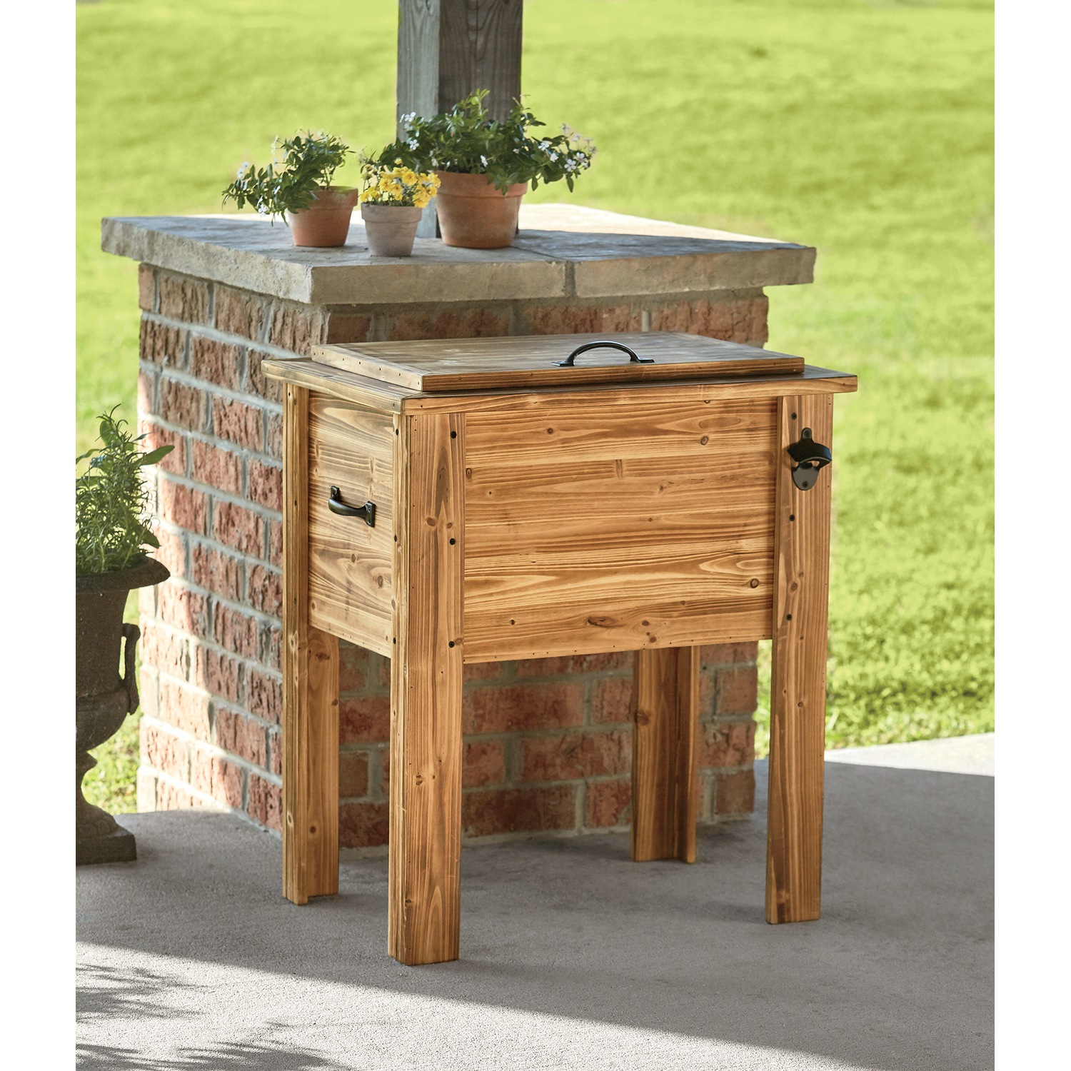 Wood Patio Cooler | Seventh Avenue