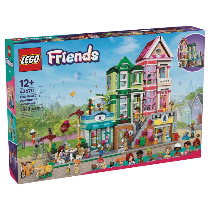 LEGO Friends Heartlake City Apartments & Stores, , large