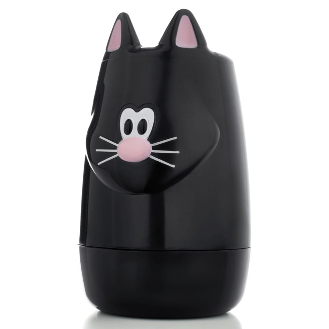 Meow Baking Soda Pod, Black, large