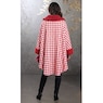 Sherpa-Trimmed Matching Fleece Cape with Gloves, , large