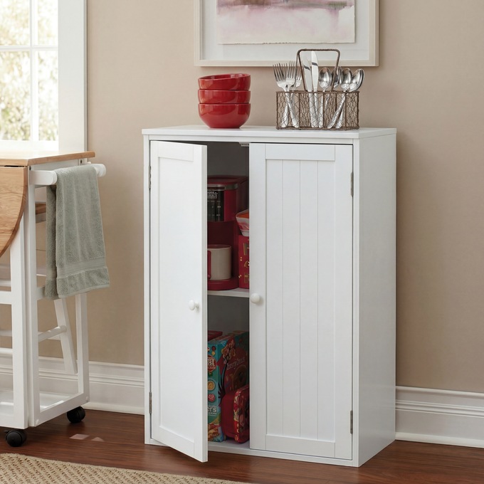 Stacking Cabinet, White, large