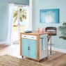 Burleigh Drop-Leaf Kitchen Island, , large