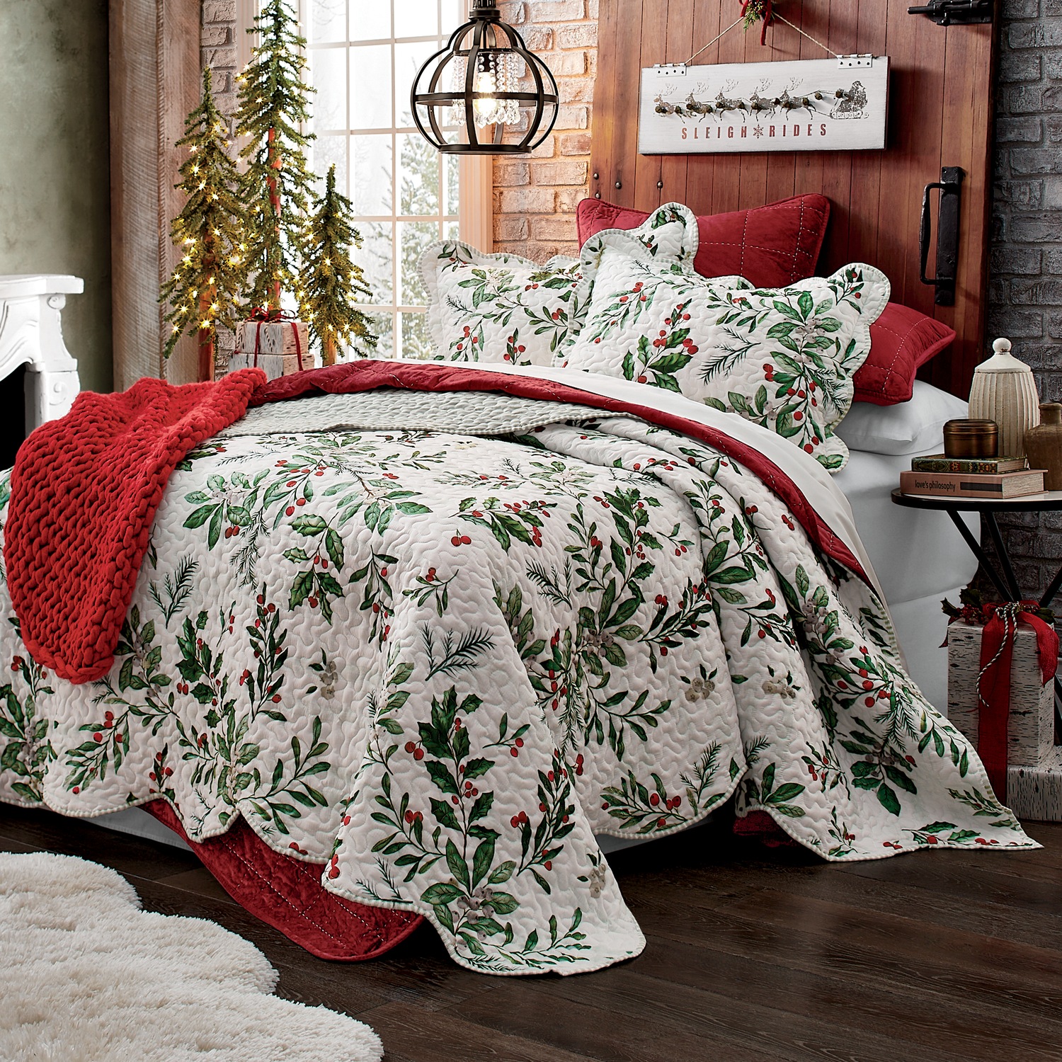 Bittersweet Oversized Quilt and Sham Seventh Avenue