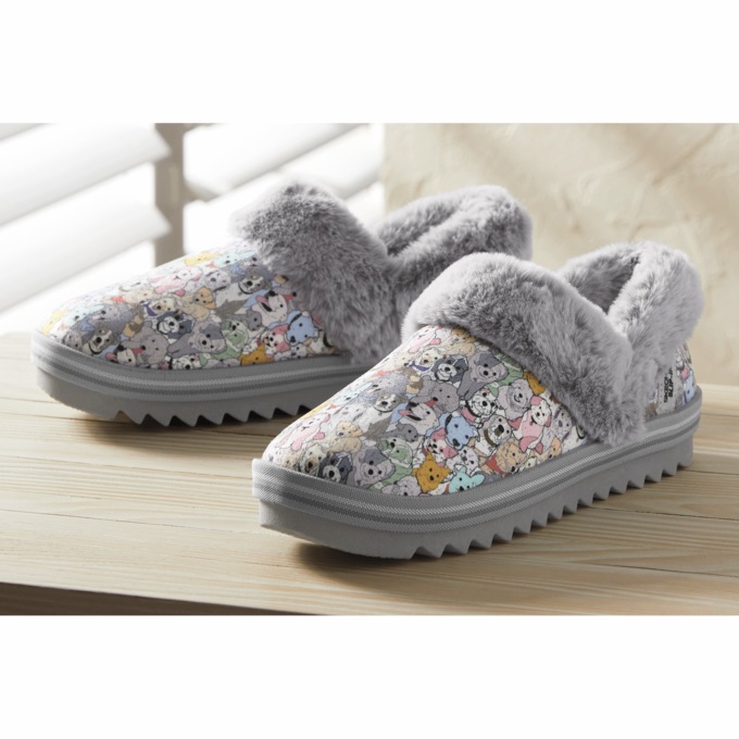BOBS Women's Slip-Ins Cozy Kiss Paw Jams Slipper by Skechers, , large