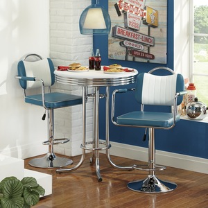 Retro Swivel Bar Stool, , large