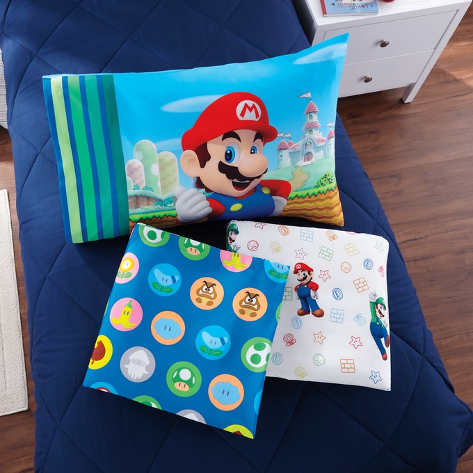 Mario Twin Sheet Set, , large