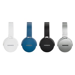 Magnavox Foldable Wireless Bluetooth Headphones, , large